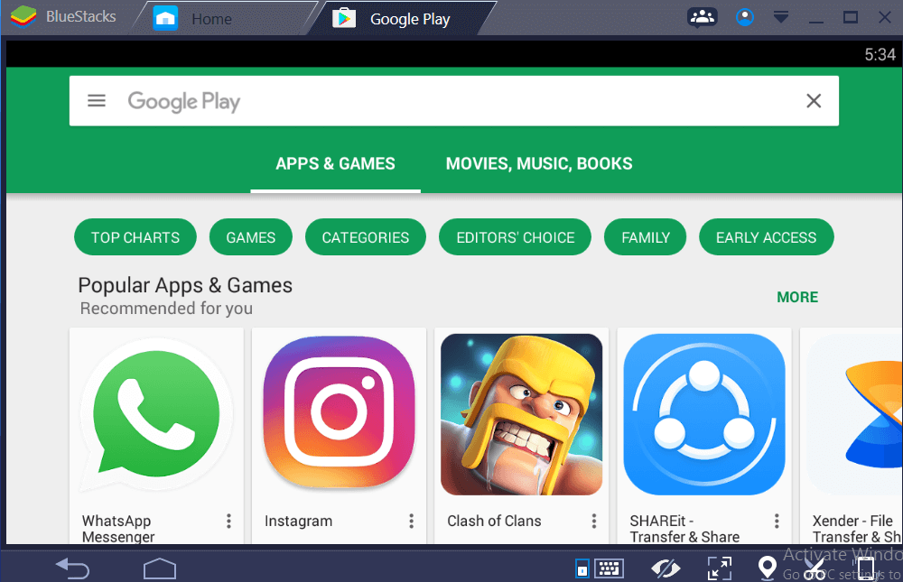 free download google play store for pc